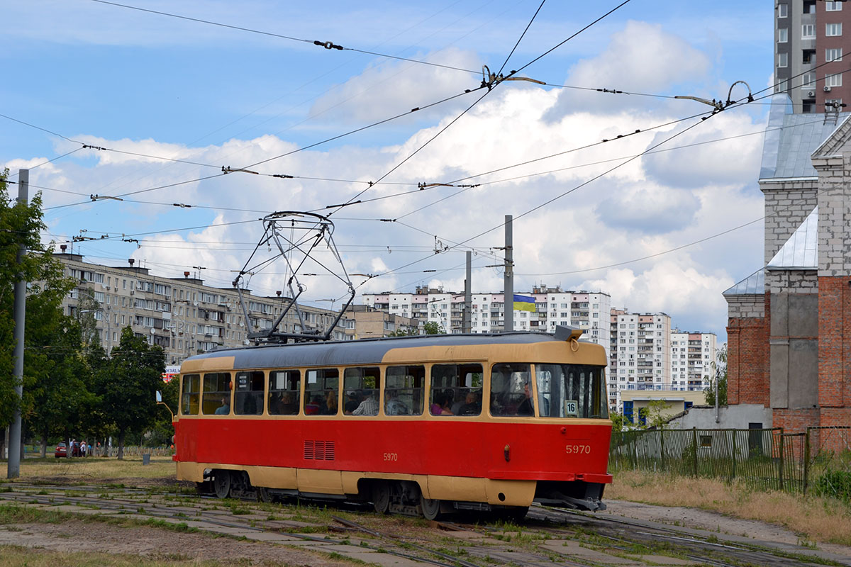 Киев, Tatra T3SU № 5970