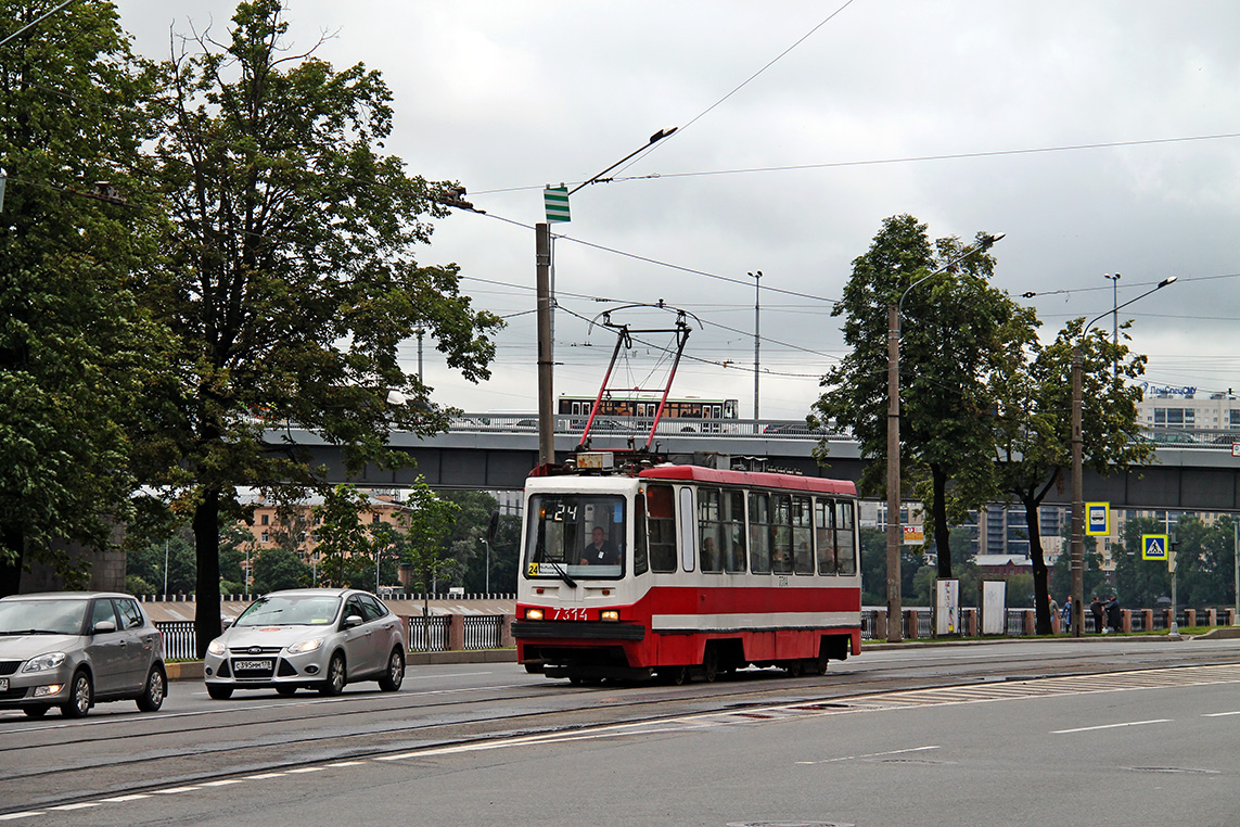 Санкт-Петербург, 71-134А (ЛМ-99АВ) № 7314