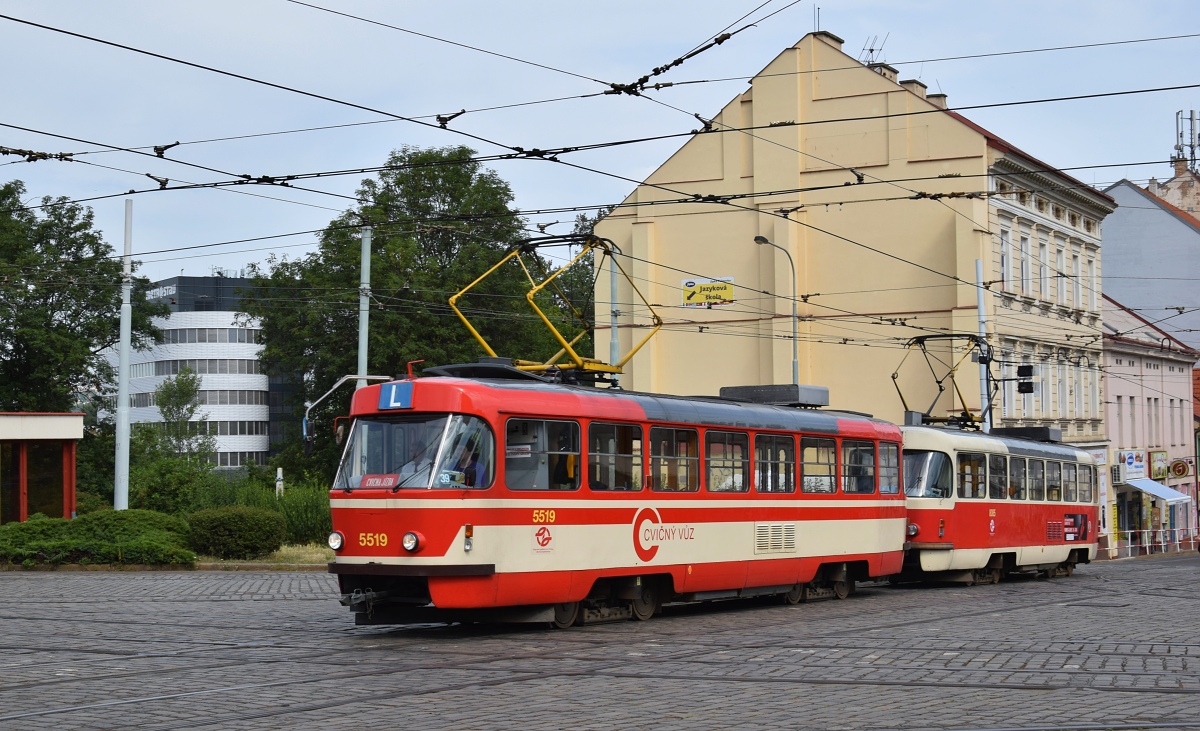 Прага, Tatra T3M № 5519