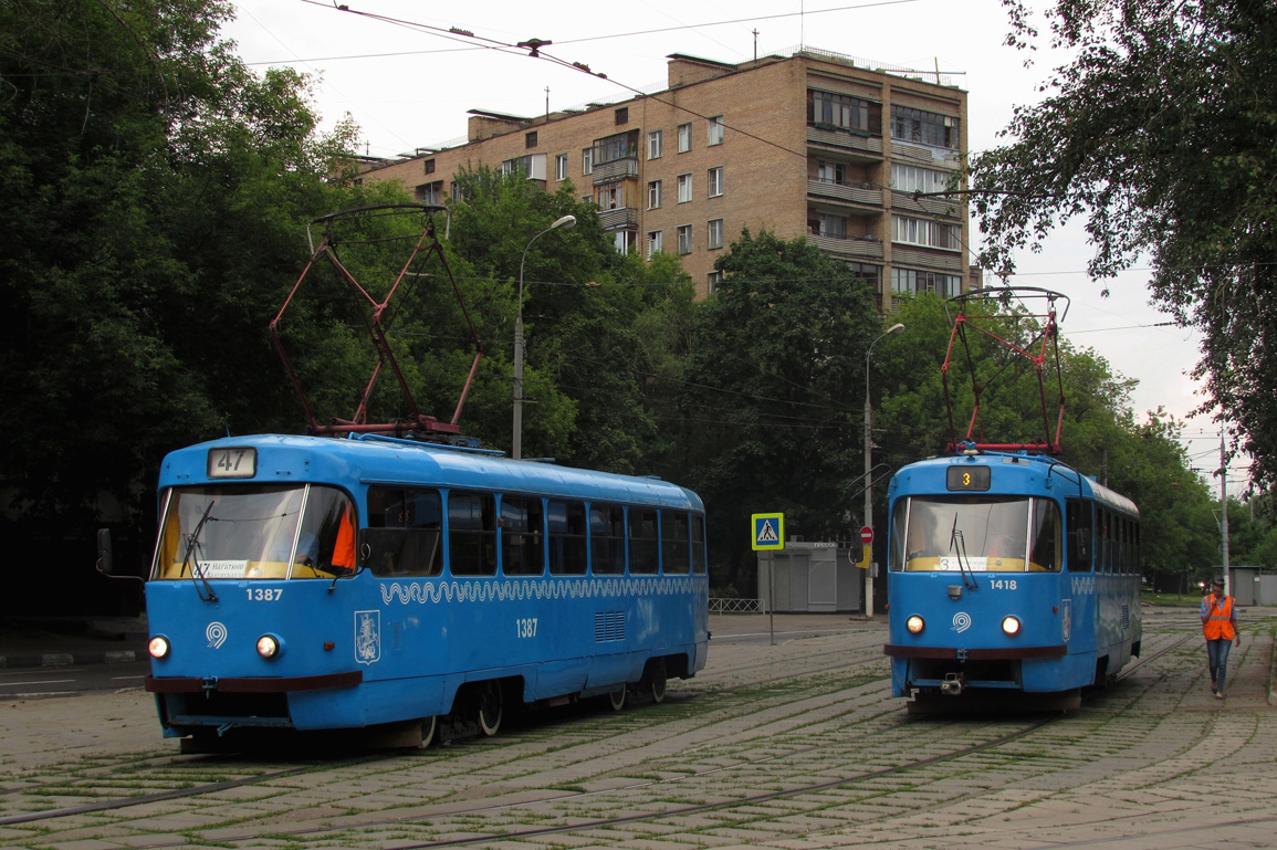 Москва, МТТЧ № 1387; Москва, МТТЧ № 1418