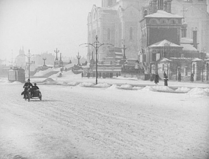 Москва — Исторические фотографии — Трамвай и Троллейбус (1921-1945); Москва — Трамваи в кинофильмах