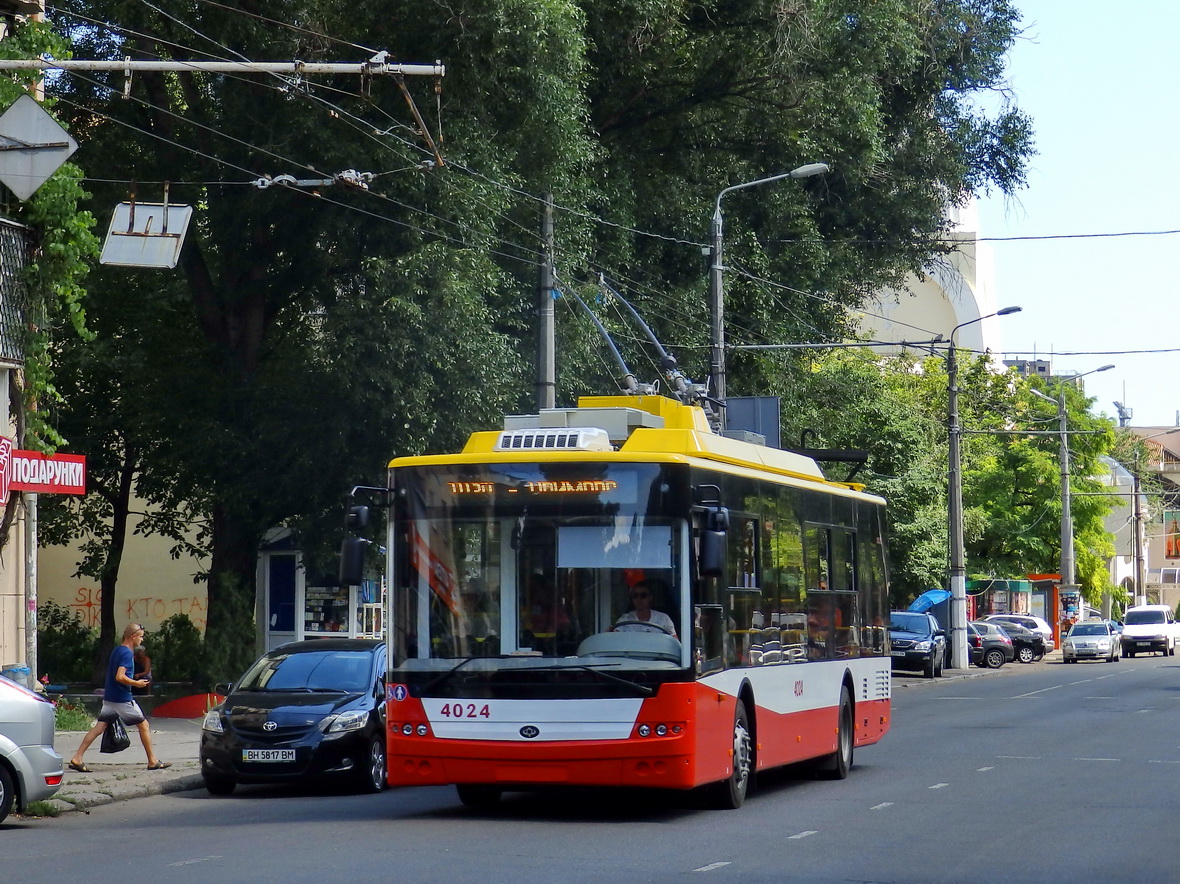 Одесса, Богдан Т70117 № 4024