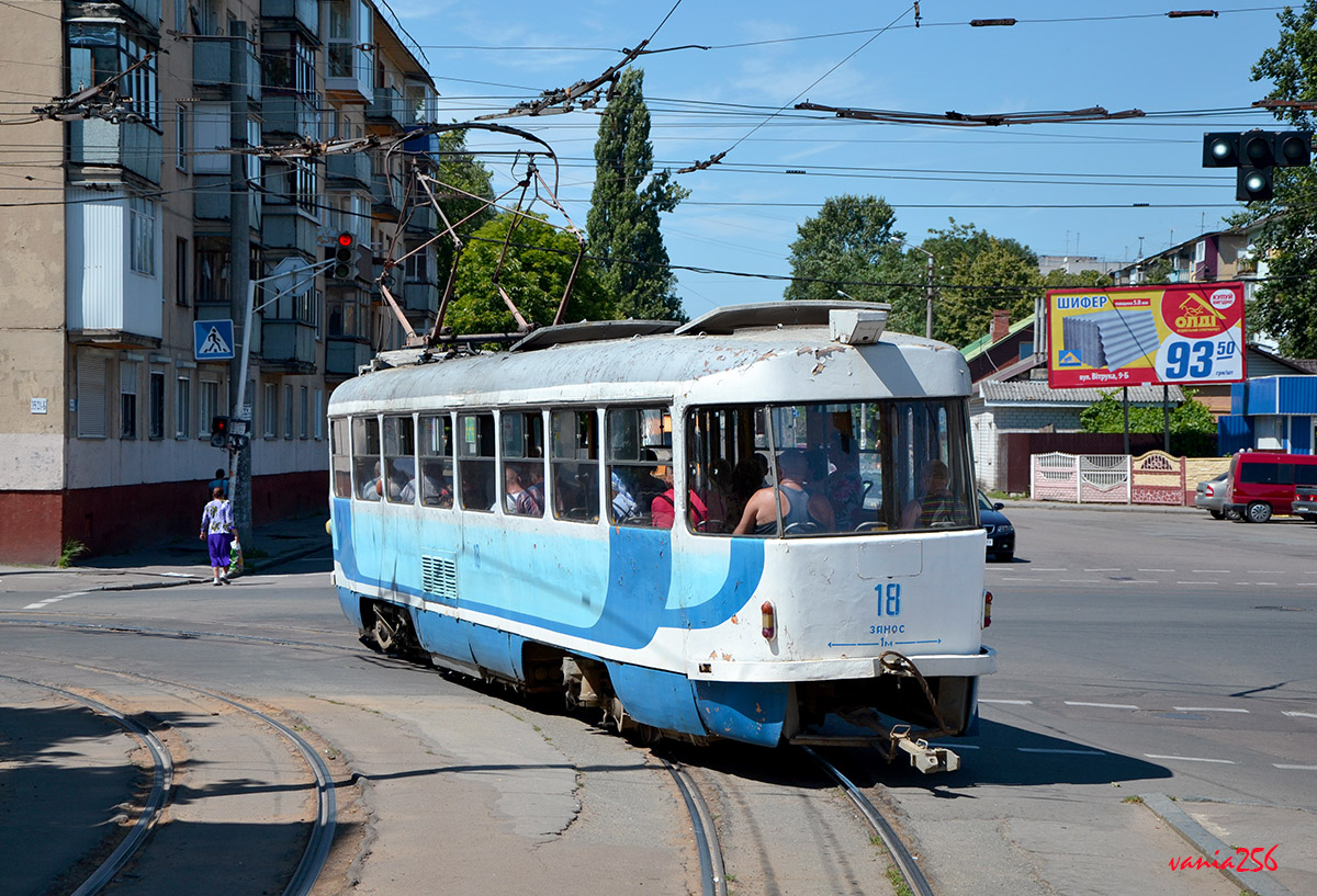 Житомир, Tatra T4SU № 18