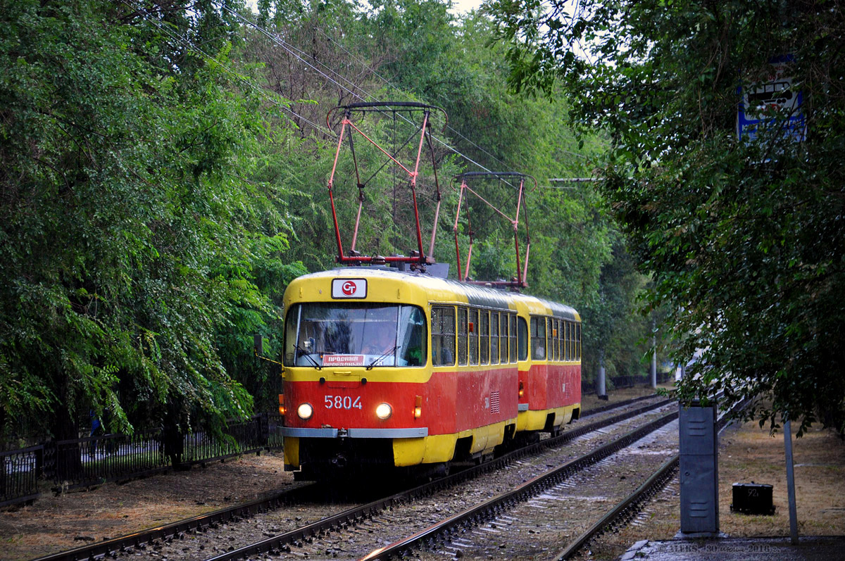 Volgograd, Tatra T3SU № 5804; Volgograd, Tatra T3SU № 5800