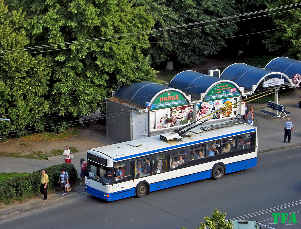 Луцк, Jelcz/PNTKM M121E № 234 Луцк, Jelcz/PNTKM M121E № 234