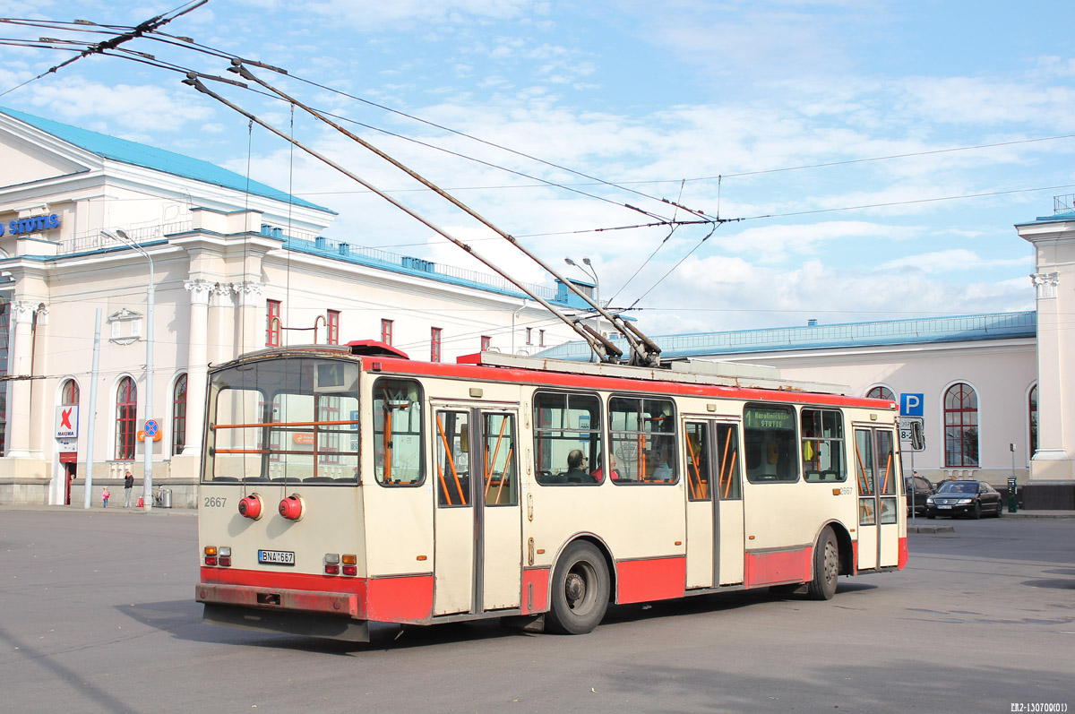 Вильнюс, Škoda 14Tr17/6M № 2667