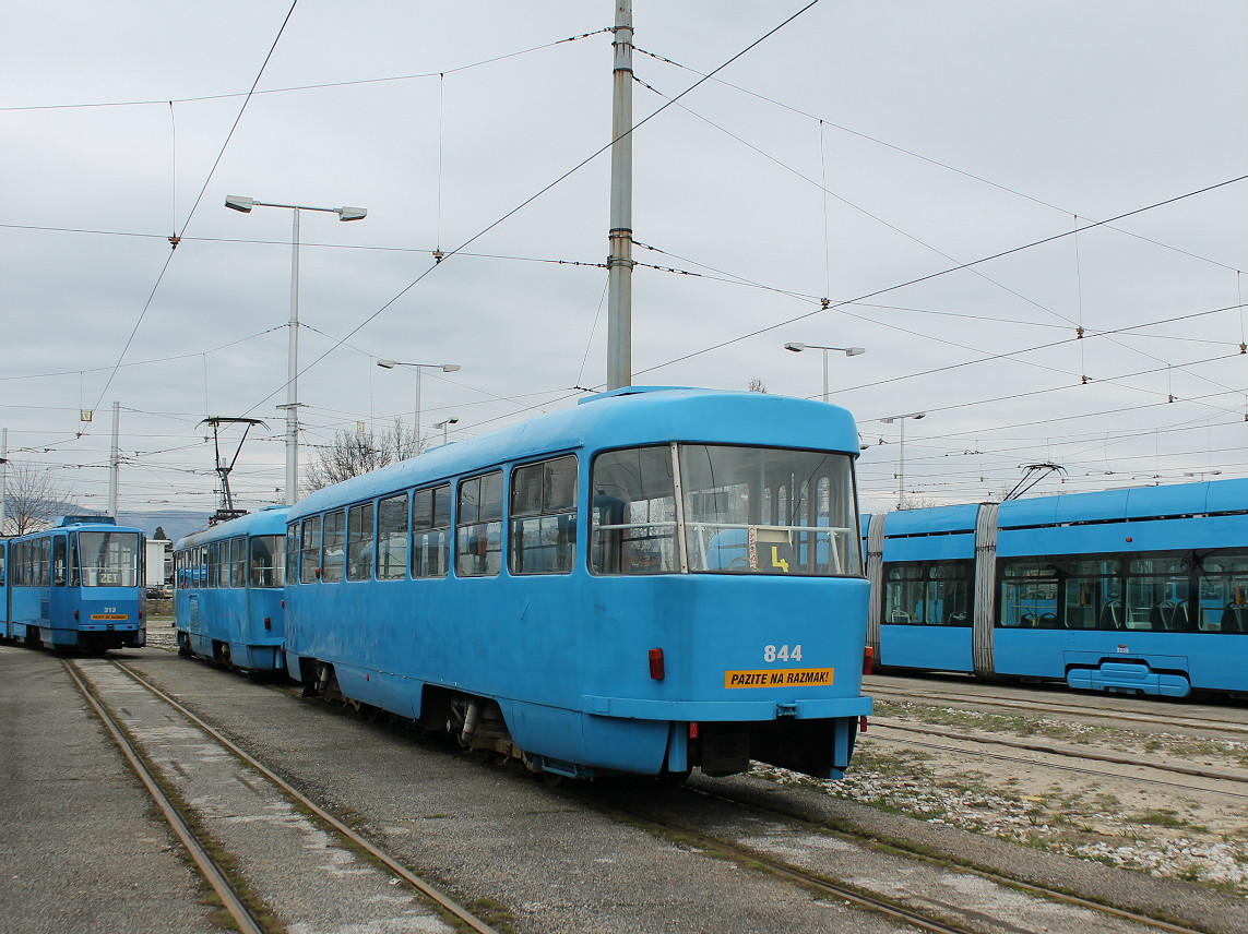 ზაგრები, Tatra B4YU № 844