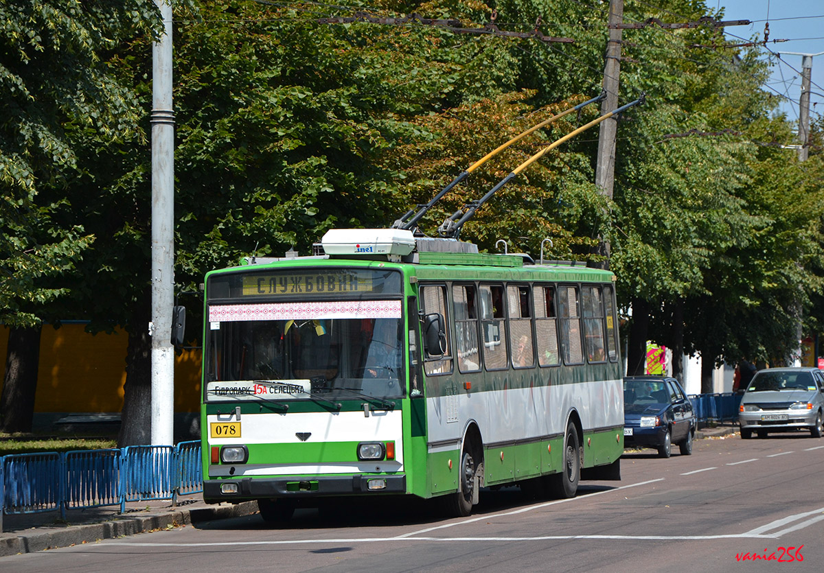 Житомир, Škoda 14TrM № 078