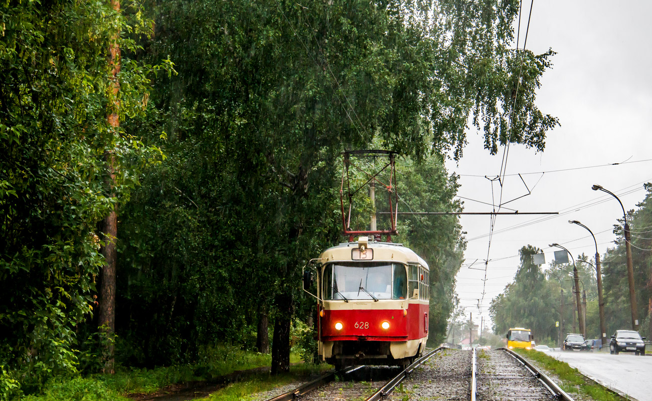 Jekaterinburg, Tatra T3SU (2-door) № 628