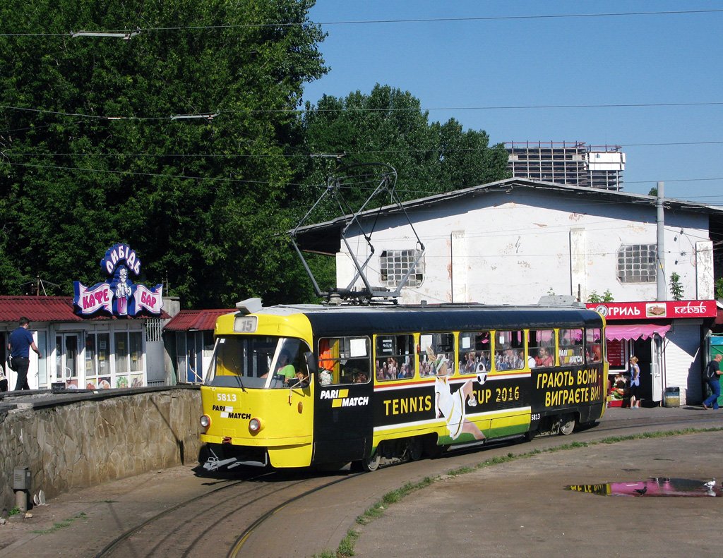 Киев, Tatra T3SU № 5813