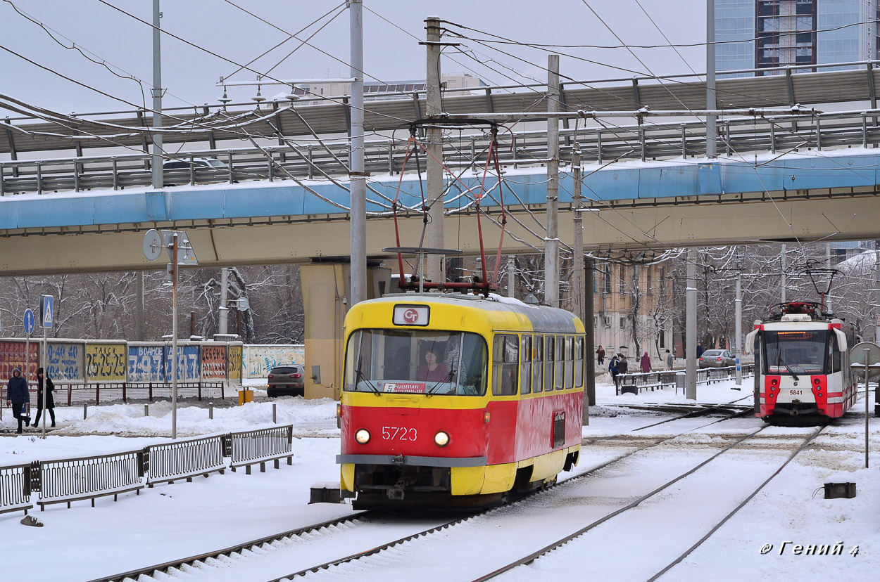 Волгоград, Tatra T3SU № 5723