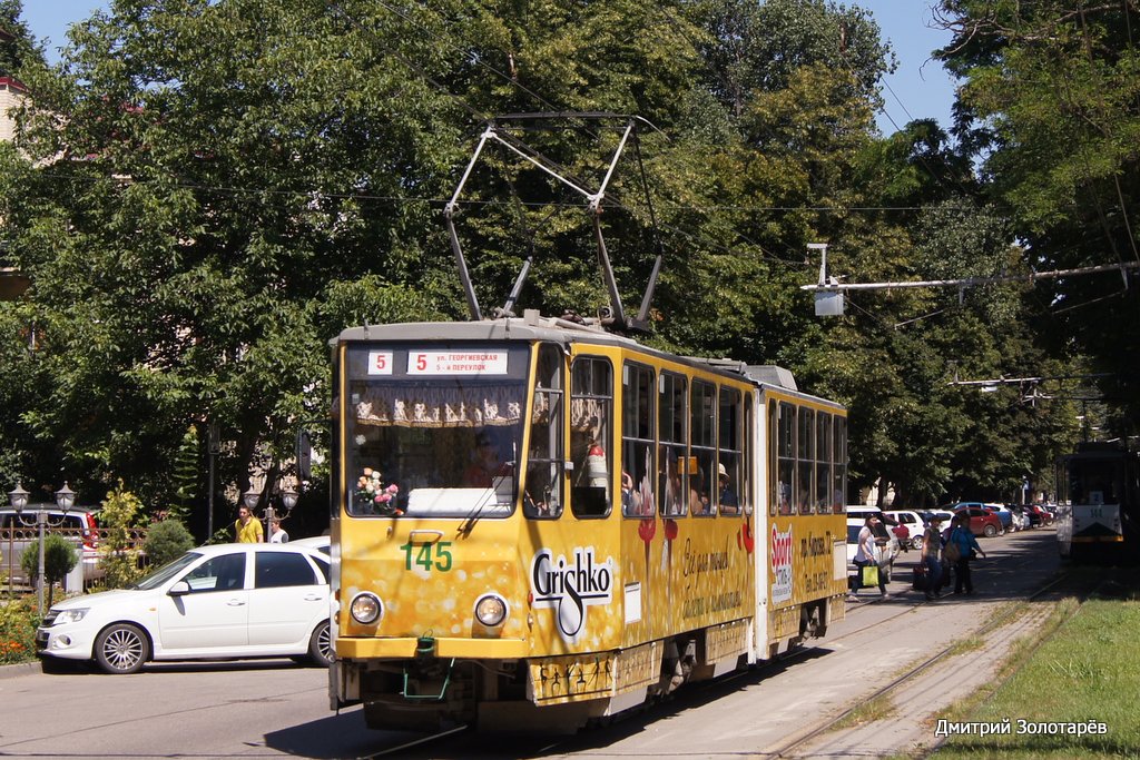 Пятигорск, Tatra KT4SU № 145 Пятигорск, Tatra KT4SU № 145