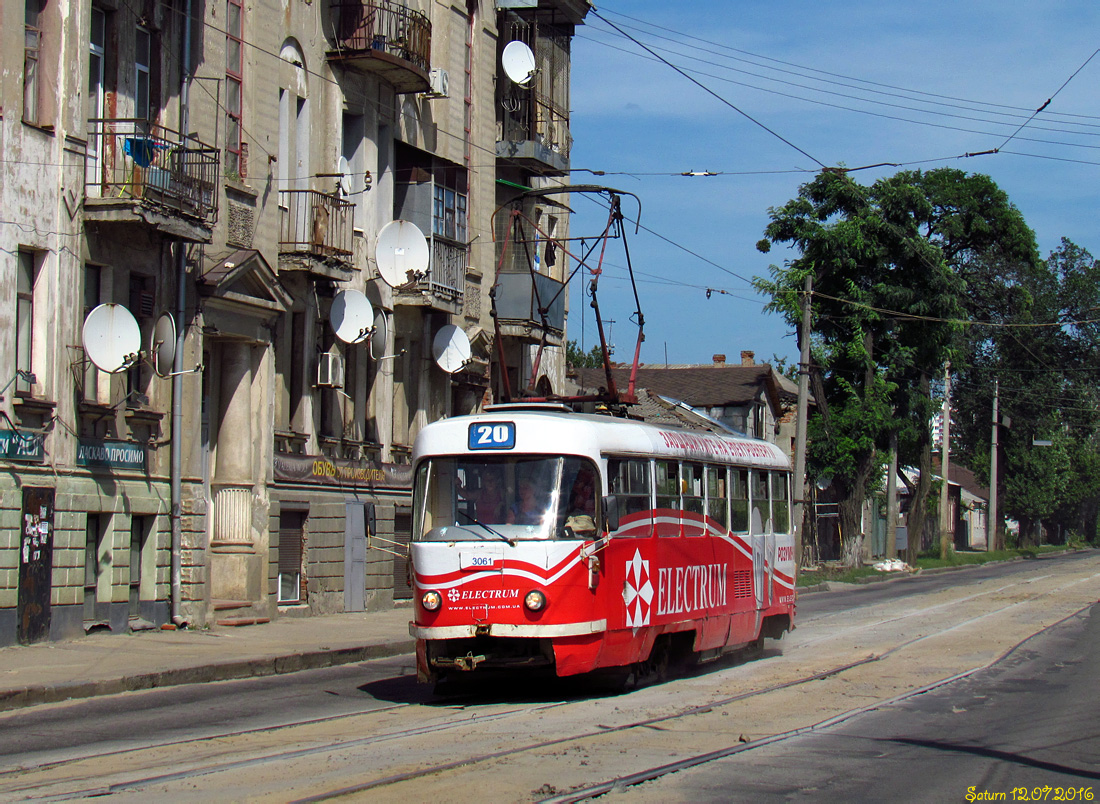 Харьков, Tatra T3SU № 3061