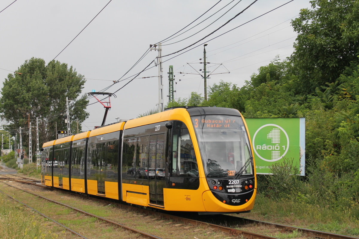 Будапешт, CAF Urbos 3 № 2207
