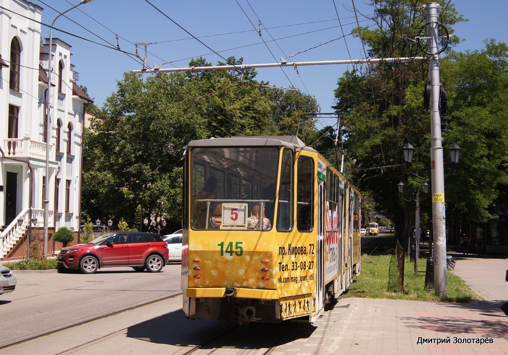 Пятигорск, Tatra KT4SU № 145 Пятигорск, Tatra KT4SU № 145