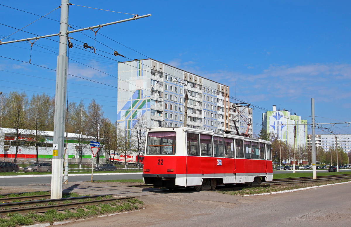 Нижнекамск, 71-605 (КТМ-5М3) № 22