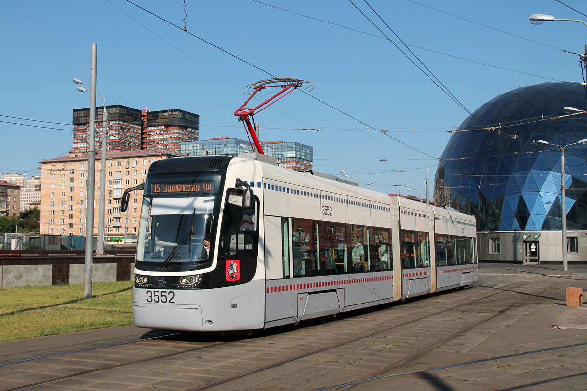 Moscow, 71-414 (Pesa Fokstrot) # 3552