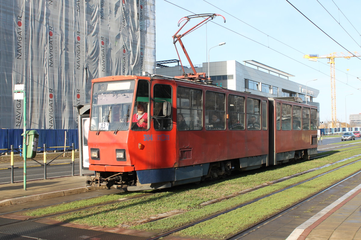 Белград, Tatra KT4YU № 304