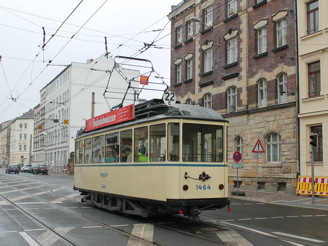 Leipzig, Dessau 2-axle motor car Nr. 1464