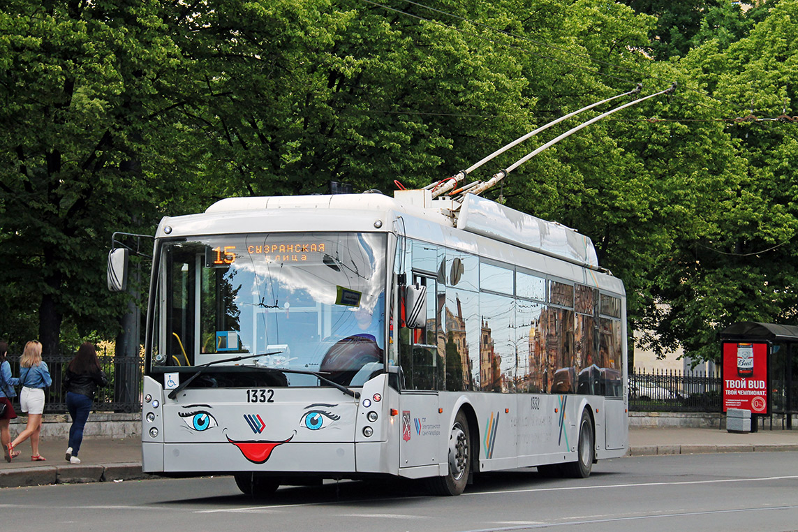 Санкт-Петербург, Тролза-5265.00 «Мегаполис» № 1332