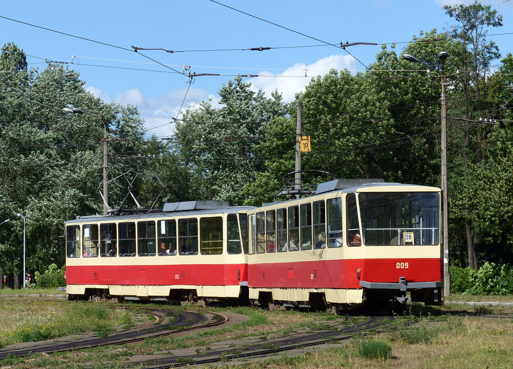 Киев, Tatra T6B5SU № 009