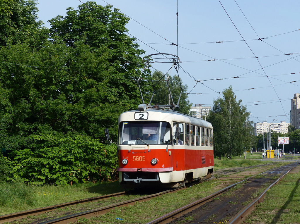 Kijów, Tatra T3SU Nr 5605 Kijów, Tatra T3SU Nr 5605