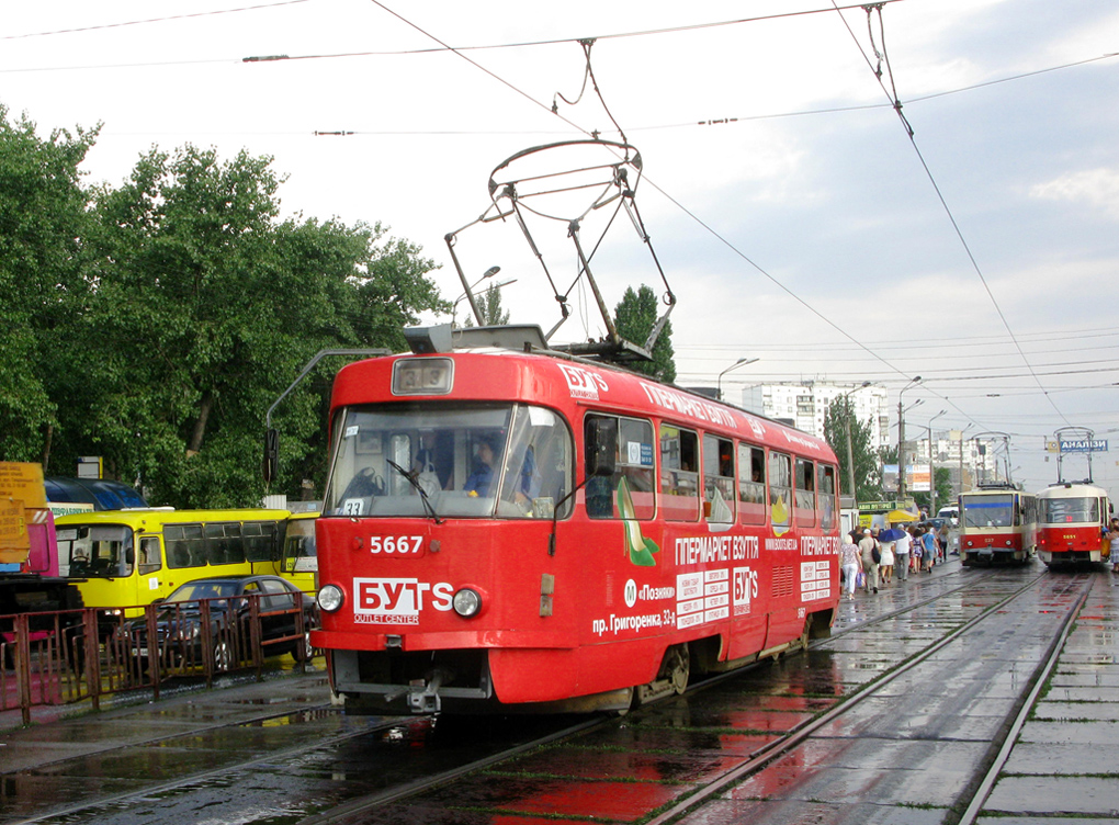 Киев, Tatra T3SUCS № 5667