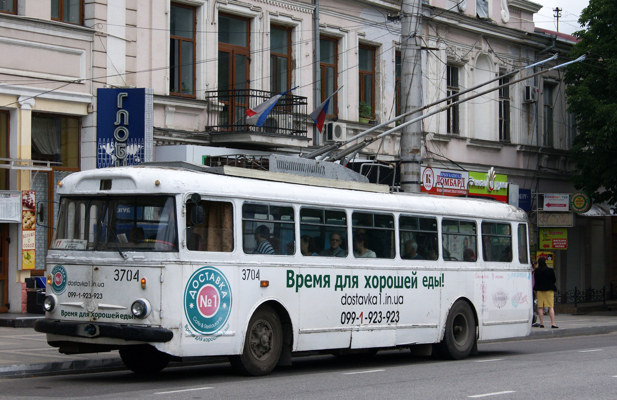 Trolleybus de Crimée, Škoda 9TrH27 N°. 3704