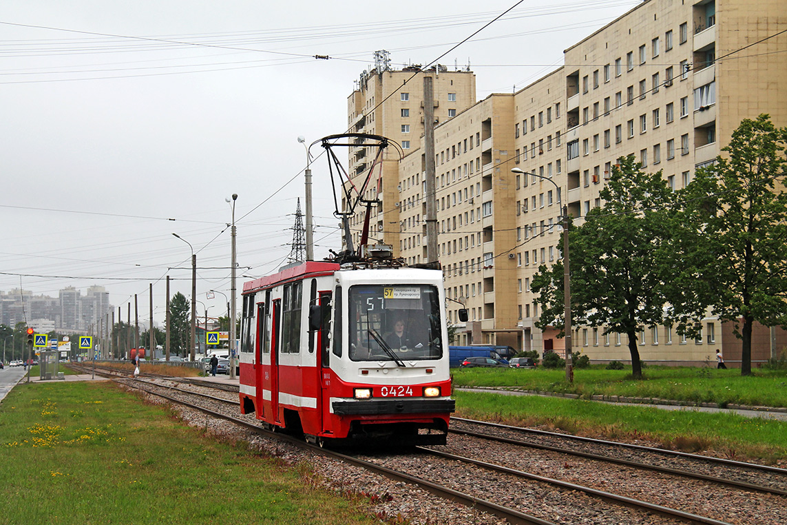 Санкт-Петербург, 71-134К (ЛМ-99К) № 0424