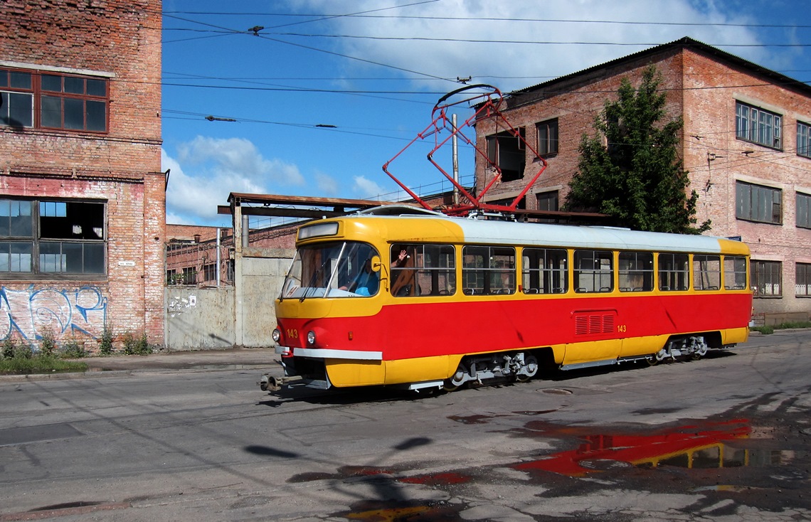 Винница, Tatra T4SU № 143