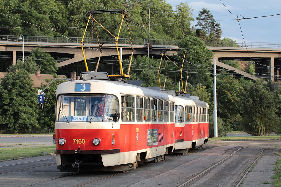 Prague, Tatra T3SUCS Br. 7160