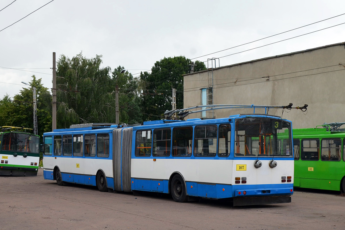 Житомир, Škoda 15TrM № 107