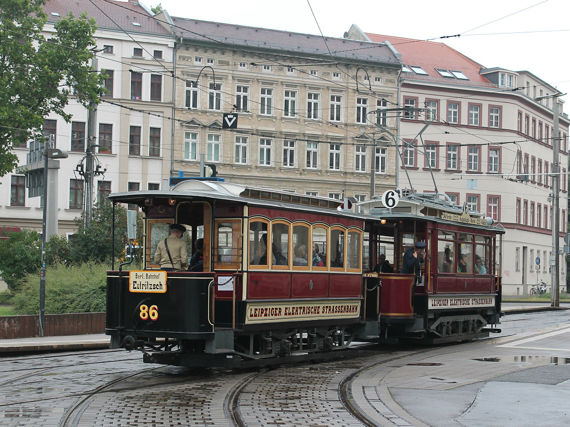 Leipzig, Steinfurt 2-axle trailer car # 86