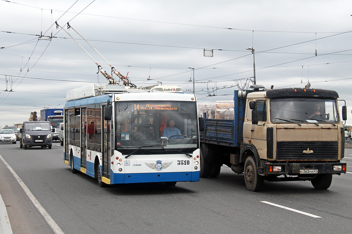 Санкт-Петербург, Тролза-5265.00 «Мегаполис» № 3510