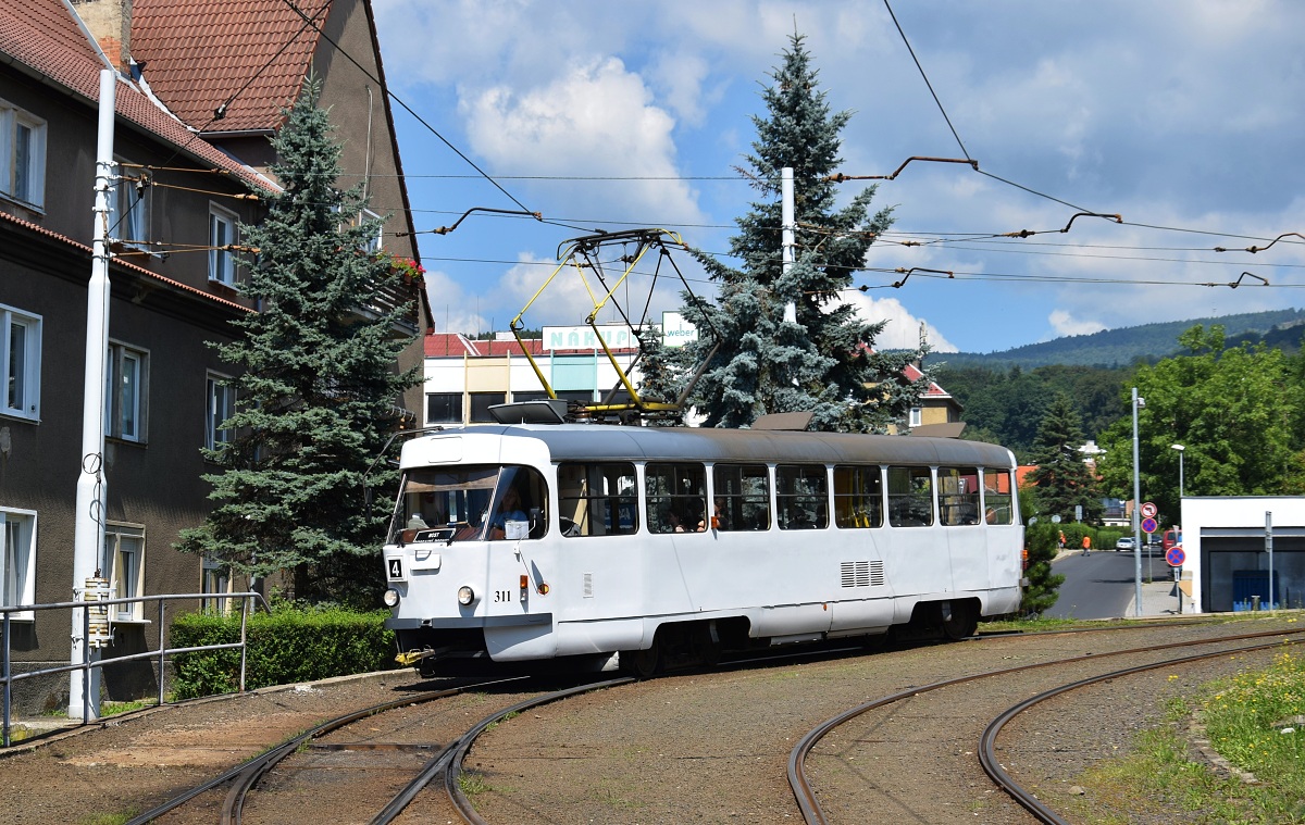 Мост ― Литвинов, Tatra T3M.3 № 311