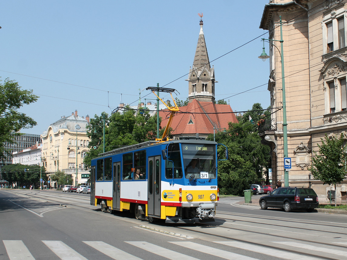 Szeged, Tatra T6A2 č. 907