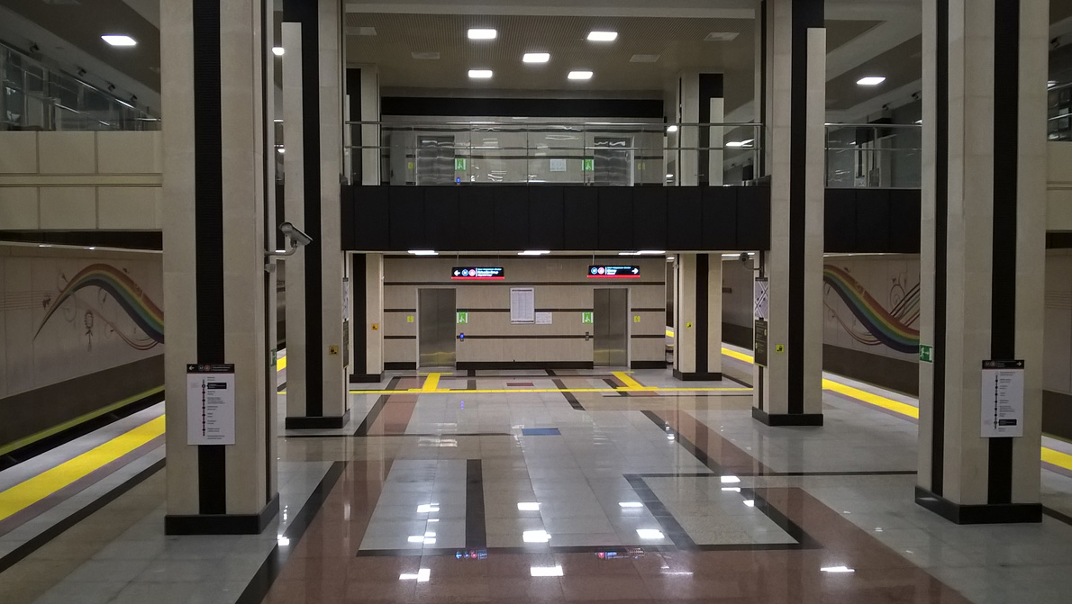 Алматы — Метрополитен — Линия 1 — Станции