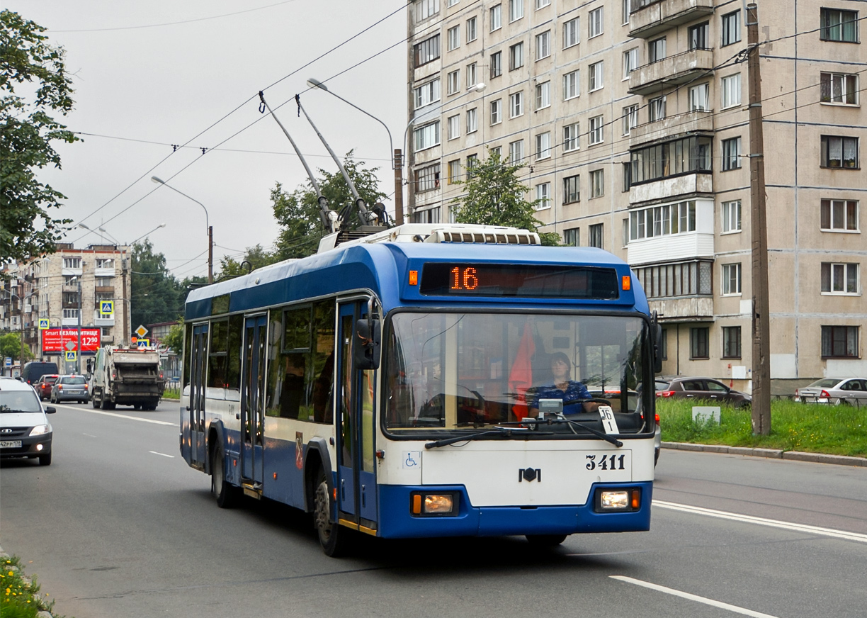 Санкт-Петербург, БКМ 321 № 3411