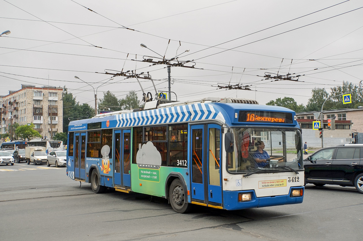 Санкт-Петербург, БКМ 321 № 3412