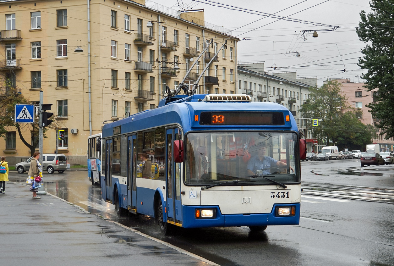 Санкт-Петербург, БКМ 321 № 3431