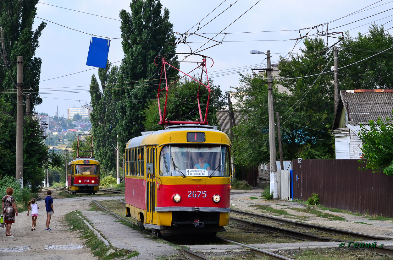 Volgograd, Tatra T3SU (2-door) Br. 2675