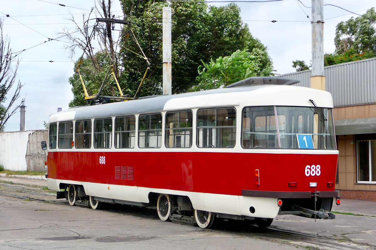 Каменское, Tatra T3SU № 688