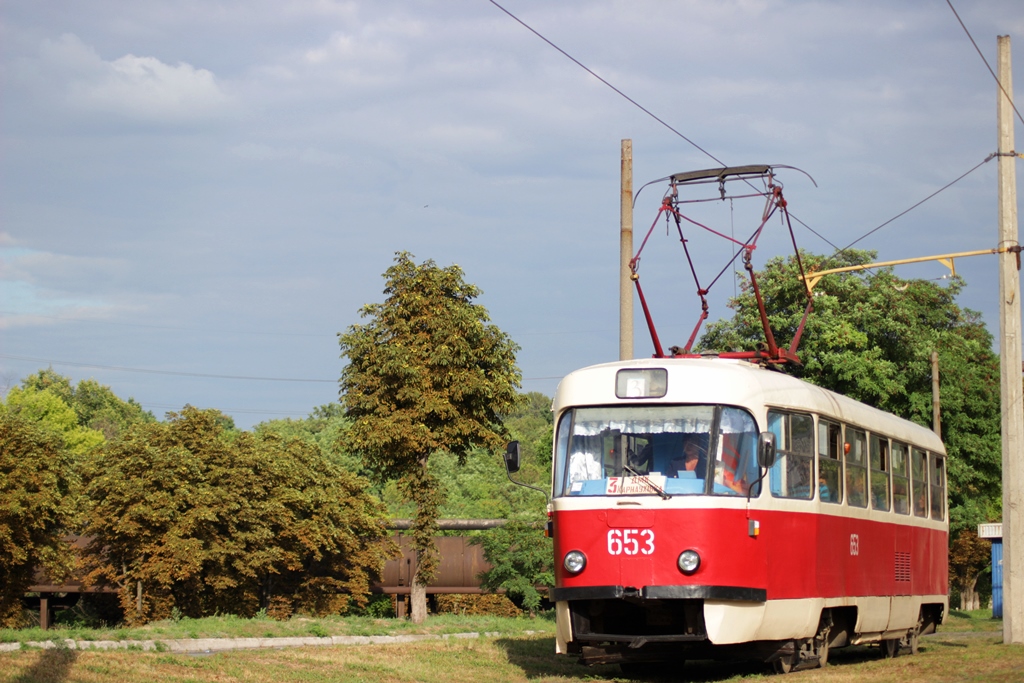 Каменское, Tatra T3SU № 653