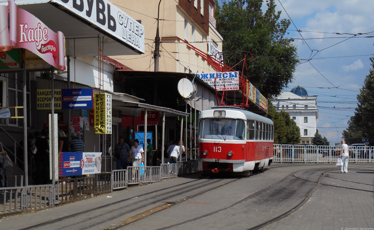 Донецк, Tatra T3SU № 113