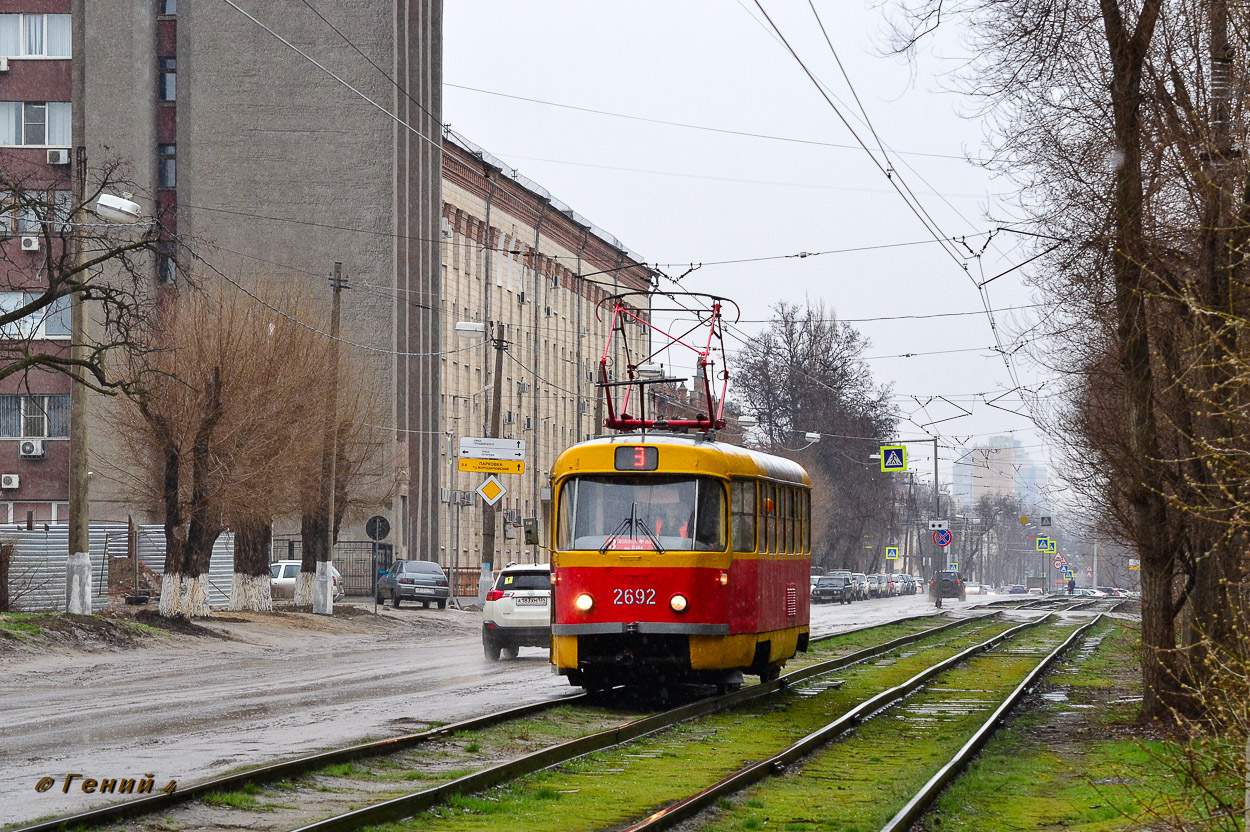 Волгоград, Tatra T3SU № 2692