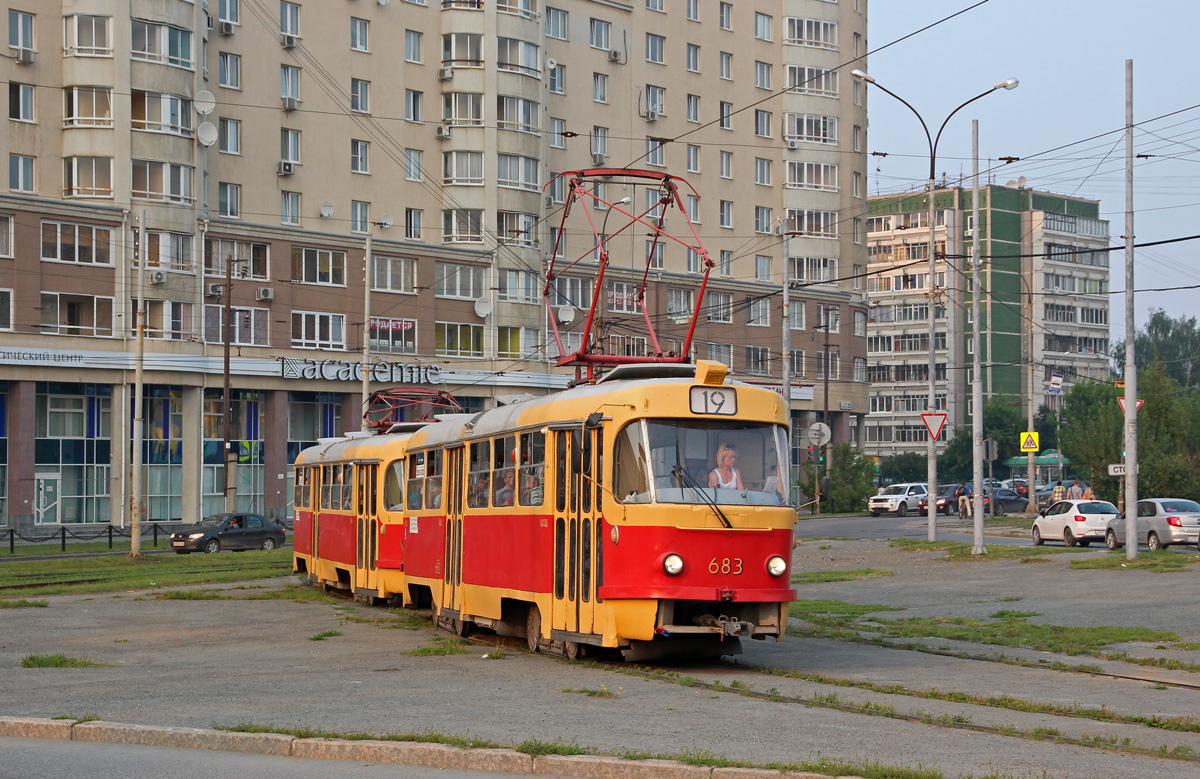 Екатеринбург, Tatra T3SU № 683