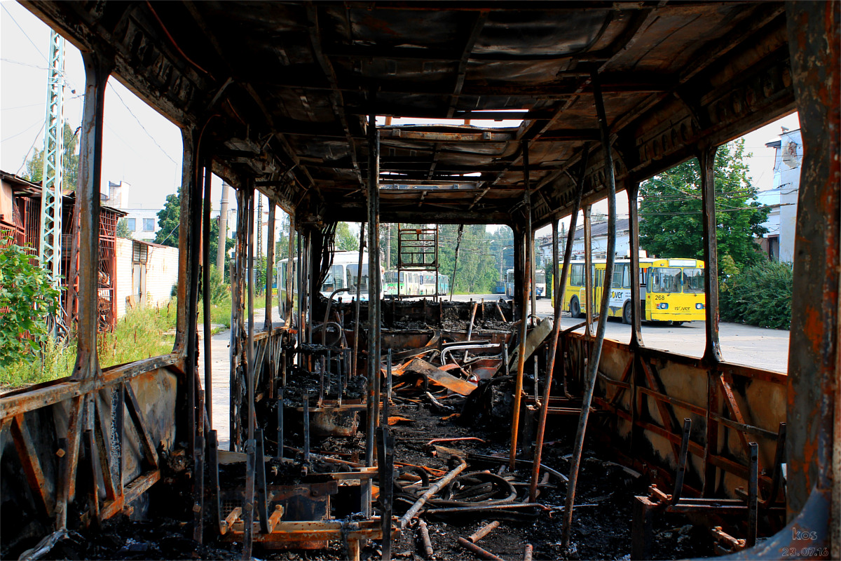 Петрозаводск, ЛиАЗ-5280 (ВЗТМ) № 339; Петрозаводск — Происшествия