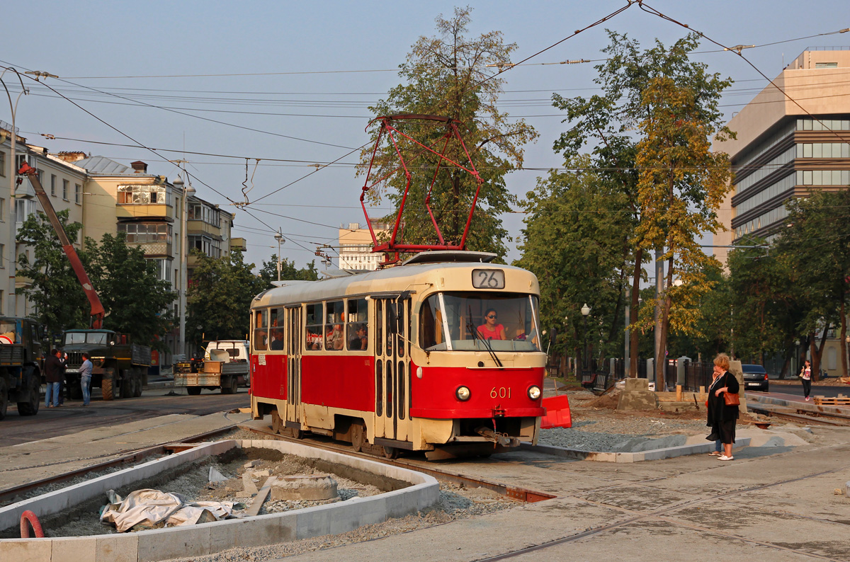 Екатеринбург, Tatra T3SU № 601