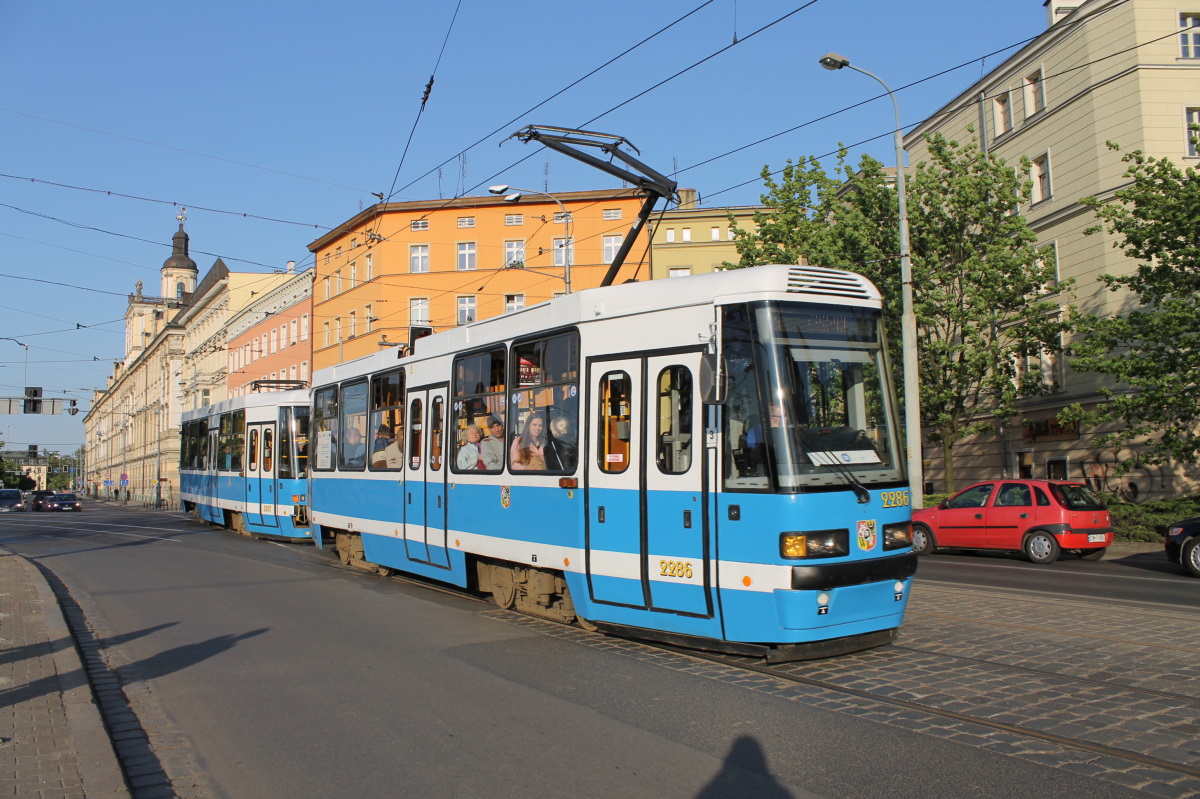 Вроцлав, Konstal 105NWr № 2286