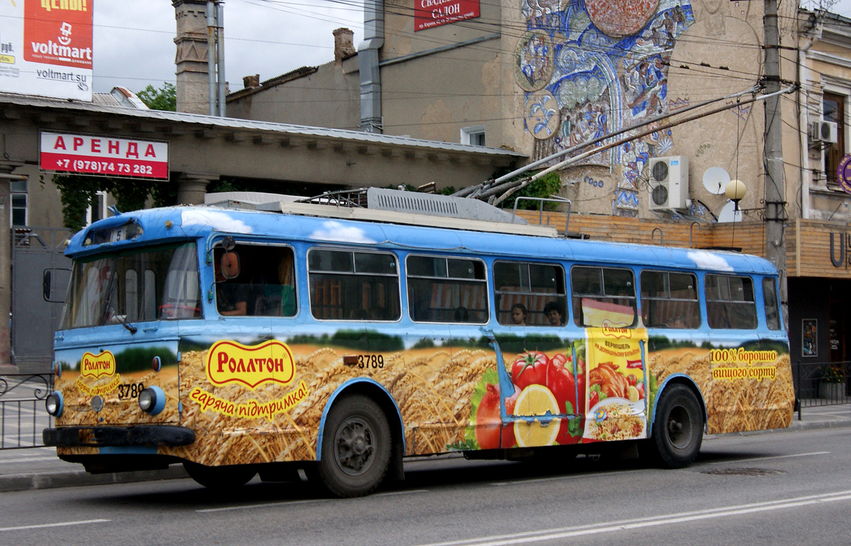 Крымский троллейбус, Škoda 9TrH29 № 3789